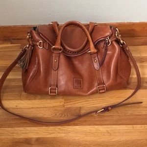 Dooney & Bourke Florentine Satchel NATURAL